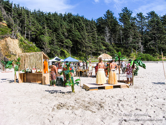 Limbo Ucare at the Beach