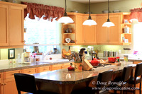 Traditional Style Home small farm with large kitchen great room, 2 story, 2 car garage on Acreage with large back yard, large front yard, garden, pond, deck, goats, bees, shop, PDX Zone