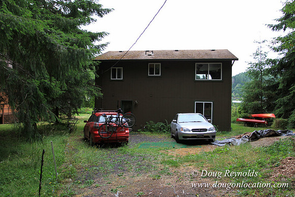 Cabin, Dock, Green, Home, House, Lake, ORBoat, Oregon, "Sky's Lake House", Yard, deck