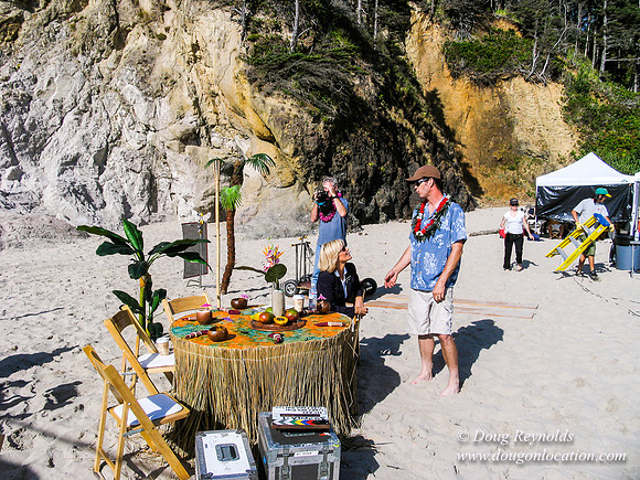 Limbo Ucare at the Beach