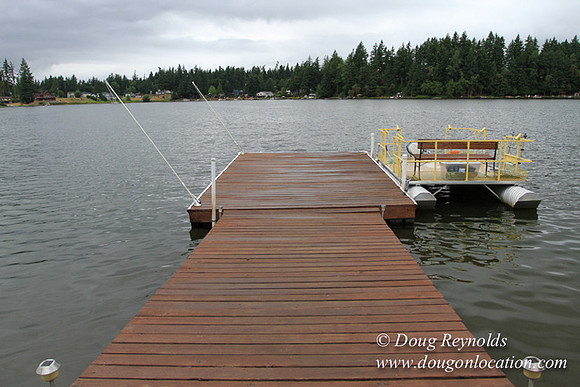 Boat, Cabin, Dock, "Greg's", Home, House, Lake, Small, WA, Washington, Yard, deck, green., vacation