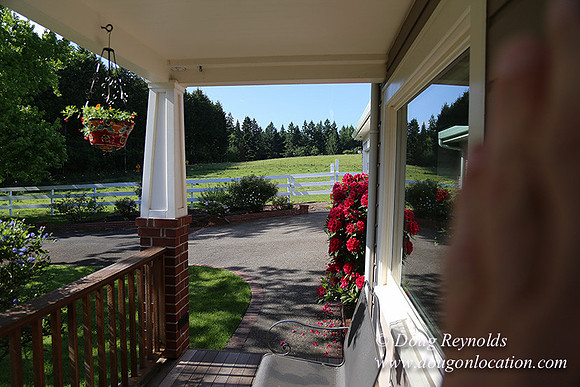 "2 Barns", "2 car garage", "40+ Acres", "PDX Zone", Pool, "White Fence", cows, "farm House", "rap around dive", "well maintained"