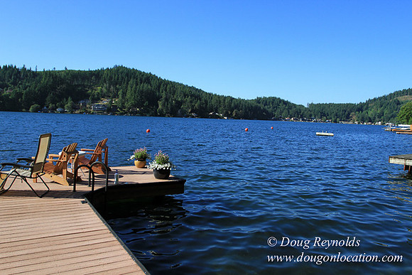 Boat, Cabin, Dock, Home, "Lake House", Ramp, Scotts, WA, Washington, Yard, deck, "green. Beach"
