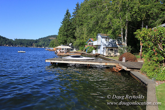 Boat, Cabin, Dock, Home, "Lake House", Ramp, Scotts, WA, Washington, Yard, deck, "green. Beach"