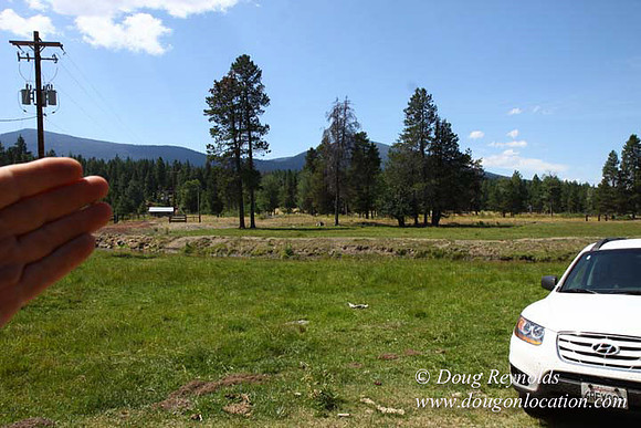 Ranch 18 South side of Hwy  has 2500 Acres of green fields Creeks water crossing Bridges on a Large Lake and miles of Dirt roads Oak trees  Forest land ATV Trails cows
