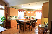 Traditional Style Home small farm with large kitchen great room, 2 story, 2 car garage on Acreage with large back yard, large front yard, garden, pond, deck, goats, bees, shop, PDX Zone