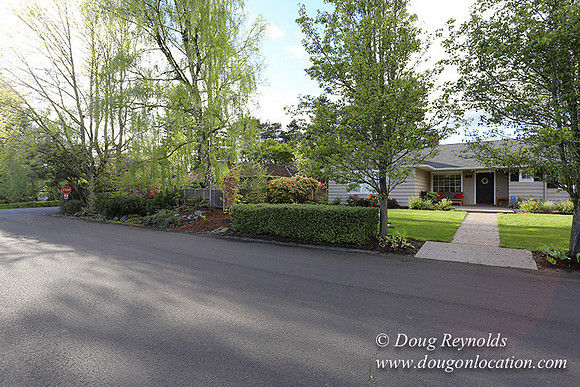 Mid Century Traditional Style Home, With a Basement, 2 car garage average sized Back Yard with Patio and Fire Pit.