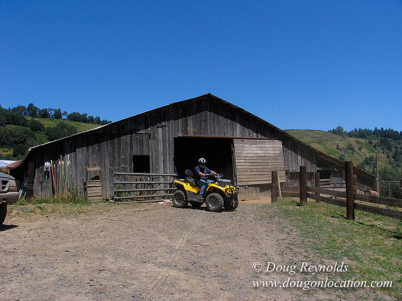 Ranch 6 has 2500 Acres of rolling green hills barns Creeks water crossing Bridges River and miles of Dirt roads Oak trees Cabins Forest land ATV Trails Camping