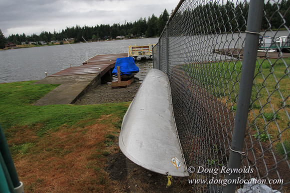 Boat, Cabin, Dock, "Greg's", Home, House, Lake, Small, WA, Washington, Yard, deck, green., vacation