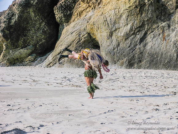 Limbo Ucare at the Beach