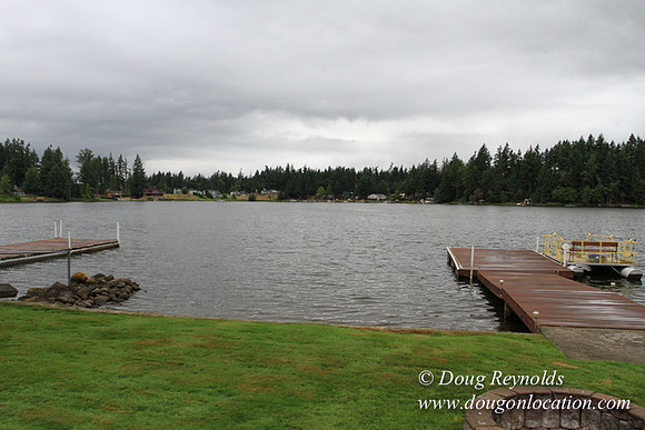Boat, Cabin, Dock, "Greg's", Home, House, Lake, Small, WA, Washington, Yard, deck, green., vacation