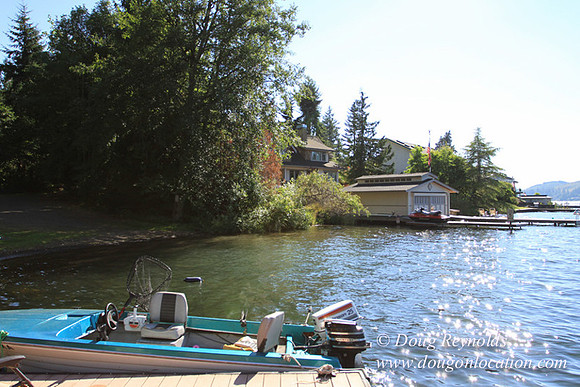 Boat, Cabin, Dock, Home, "Lake House", Ramp, Scotts, WA, Washington, Yard, deck, "green. Beach"
