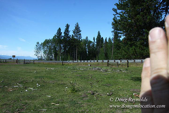 Ranch 18 South side of Hwy  has 2500 Acres of green fields Creeks water crossing Bridges on a Large Lake and miles of Dirt roads Oak trees  Forest land ATV Trails cows