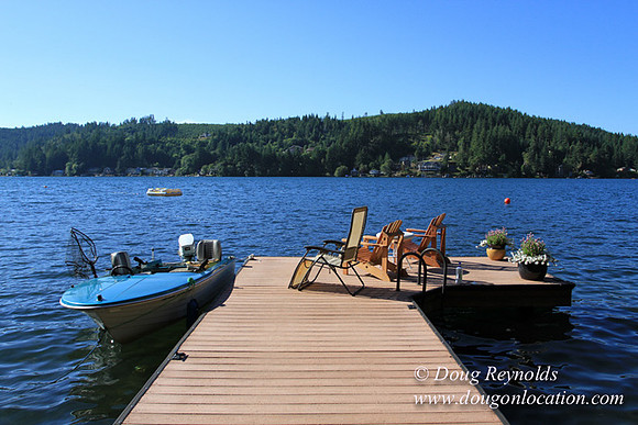 Boat, Cabin, Dock, Home, "Lake House", Ramp, Scotts, WA, Washington, Yard, deck, "green. Beach"