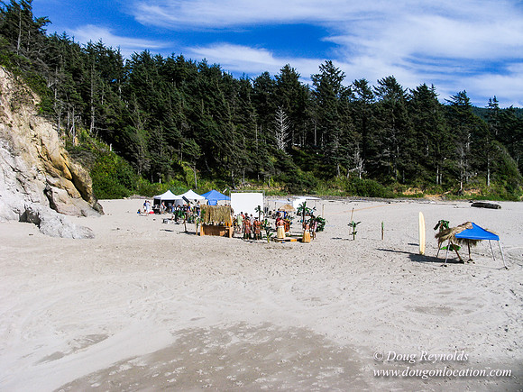 Limbo Ucare at the Beach
