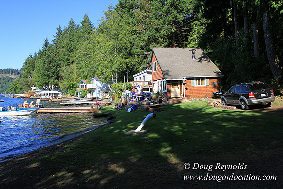 Boat, Cabin, Dock, Home, "Lake House", Ramp, Scotts, WA, Washington, Yard, deck, "green. Beach"