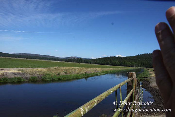 Ranch 18 South side of Hwy  has 2500 Acres of green fields Creeks water crossing Bridges on a Large Lake and miles of Dirt roads Oak trees  Forest land ATV Trails cows