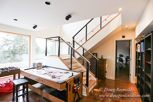 Modern Contemporary Green Home Portland Oregon Northwest Dwell Style, family house