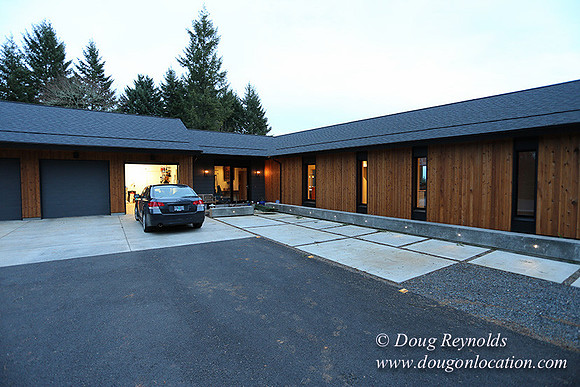 Modern Contemporary Green Home Portland Oregon Northwest Dwell Style, family house