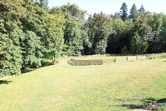 Traditional Style Home small farm with large kitchen great room, 2 story, 2 car garage on Acreage with large back yard, large front yard, garden, pond, deck, goats, bees, shop, PDX Zone