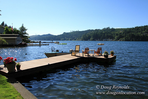 Boat, Cabin, Dock, Home, "Lake House", Ramp, Scotts, WA, Washington, Yard, deck, "green. Beach"