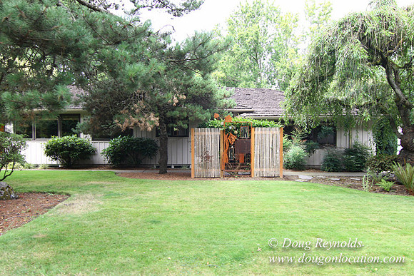 Mid Century Traditional Style Home, With a Basement, 2 car garage average sized Back Yard with Patio