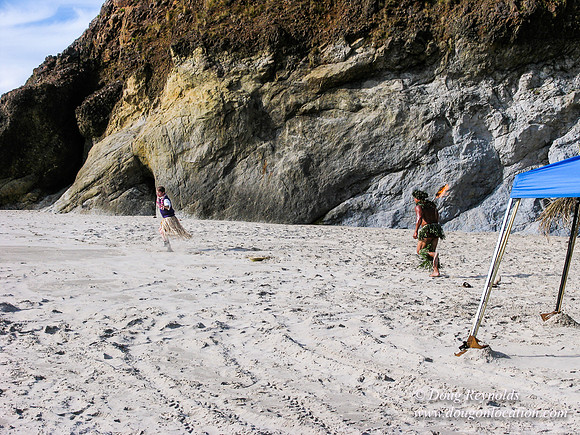 Limbo Ucare at the Beach