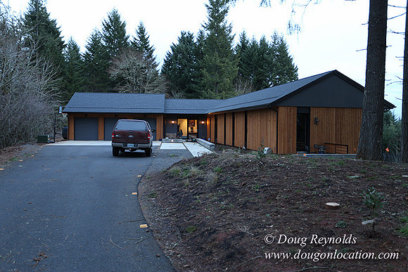 Modern Contemporary Green Home Portland Oregon Northwest Dwell Style, family house