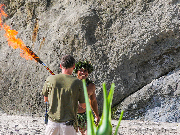 Limbo Ucare at the Beach