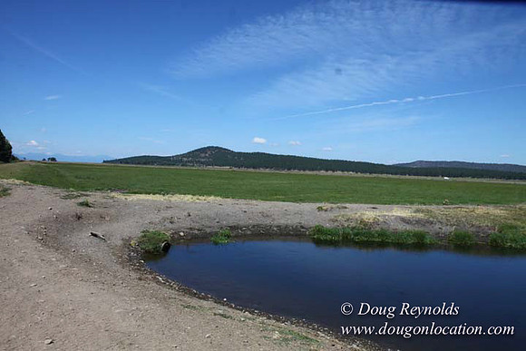 Ranch 18 South side of Hwy  has 2500 Acres of green fields Creeks water crossing Bridges on a Large Lake and miles of Dirt roads Oak trees  Forest land ATV Trails cows