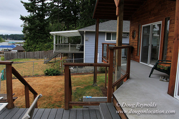 Boat, Cabin, Dock, "Greg's", Home, House, Lake, Small, WA, Washington, Yard, deck, green., vacation
