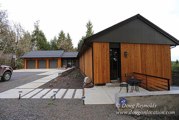 Modern Contemporary Green Home Portland Oregon Northwest Dwell Style, family house