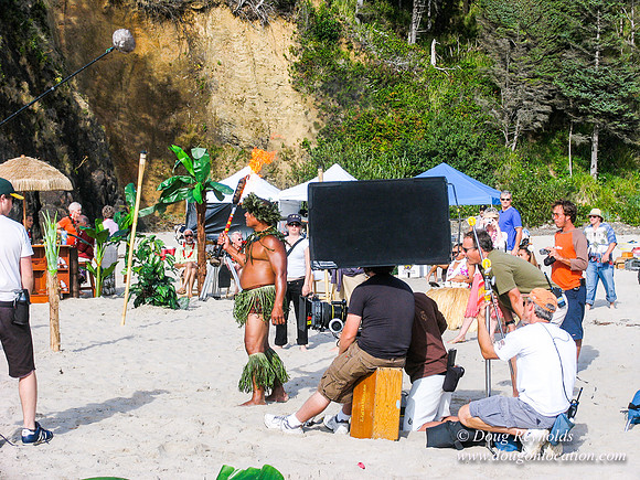 Limbo Ucare at the Beach
