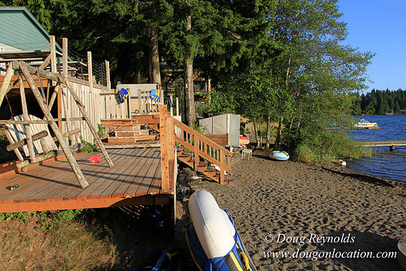 Boat, Cabin, Dock, Home, "House lake", WA, Washington, Yard, deck, "green. Beach"