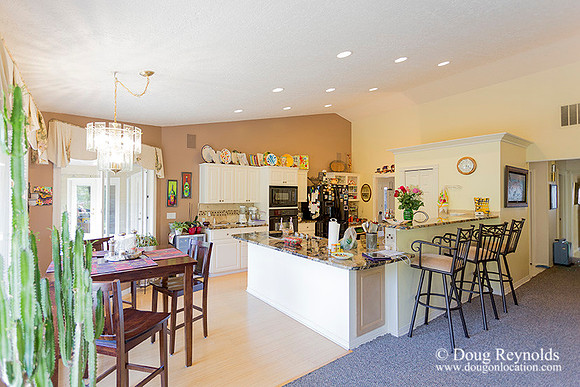 The house is a beautiful newer traditional with large rooms and lots of windows. Modern kitchen and great room, large master suite, large entry with French doors.