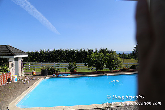 "2 Barns", "2 car garage", "40+ Acres", "PDX Zone", Pool, "White Fence", cows, "farm House", "rap around dive", "well maintained"