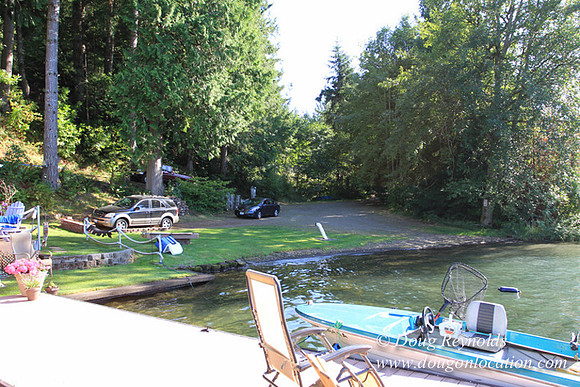 Boat, Cabin, Dock, Home, "Lake House", Ramp, Scotts, WA, Washington, Yard, deck, "green. Beach"
