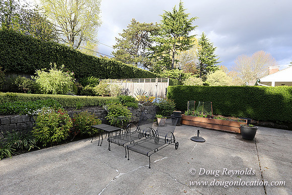 Mid Century Traditional Style Home, With a Basement, 2 car garage average sized 2 leval Back Yard with Patio and Fire Pit.