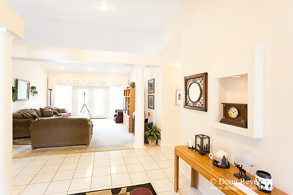 The house is a beautiful newer traditional with large rooms and lots of windows. Modern kitchen and great room, large master suite, large entry with French doors.