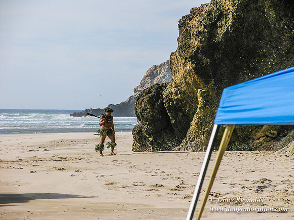Limbo Ucare at the Beach