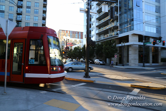 Street Car and Go Sign-4291