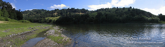 Ranch 6 has 2500 Acres of rolling green hills barns Creeks water crossing Bridges River and miles of Dirt roads Oak trees Cabins Forest land ATV Trails Camping