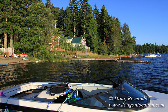 Boat, Cabin, Dock, Home, "House lake", WA, Washington, Yard, deck, "green. Beach"