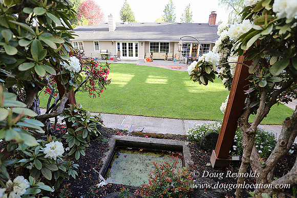 Mid Century Traditional Style Home, With a Basement, 2 car garage average sized Back Yard with Patio and Fire Pit.