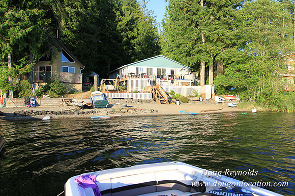 Boat, Cabin, Dock, Home, "House lake", WA, Washington, Yard, deck, "green. Beach"
