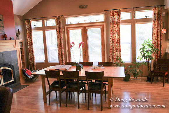 Traditional Style Home small farm with large kitchen great room, 2 story, 2 car garage on Acreage with large back yard, large front yard, garden, pond, deck, goats, bees, shop, PDX Zone