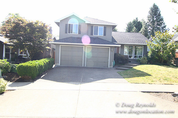 70's/80's Suburban Home Traditional with 2 car garage 2 story on Small lot