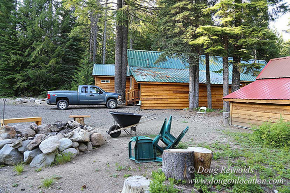 Wayen's Cabin, Home, Creek, Mountain, MT, Oregon, OR, "Fire Pit"