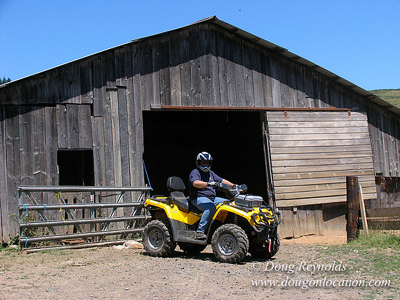 Ranch 6 has 2500 Acres of rolling green hills barns Creeks water crossing Bridges River and miles of Dirt roads Oak trees Cabins Forest land ATV Trails Camping