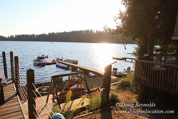 Boat, Cabin, Dock, Home, "House lake", WA, Washington, Yard, deck, "green. Beach"